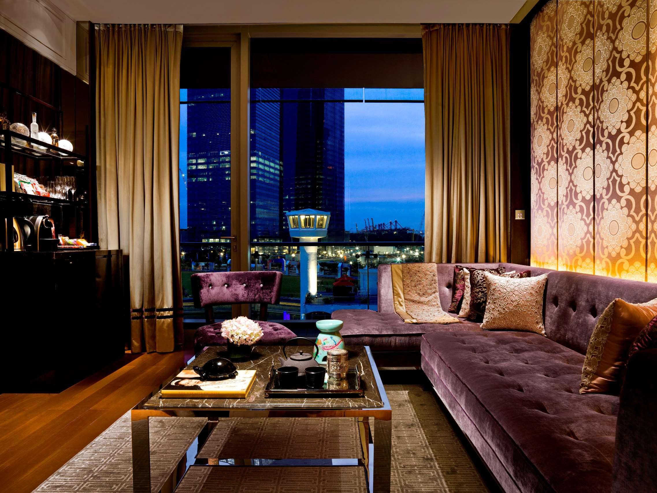 The Fullerton Bay Hotel Szingapúr Szoba fotó