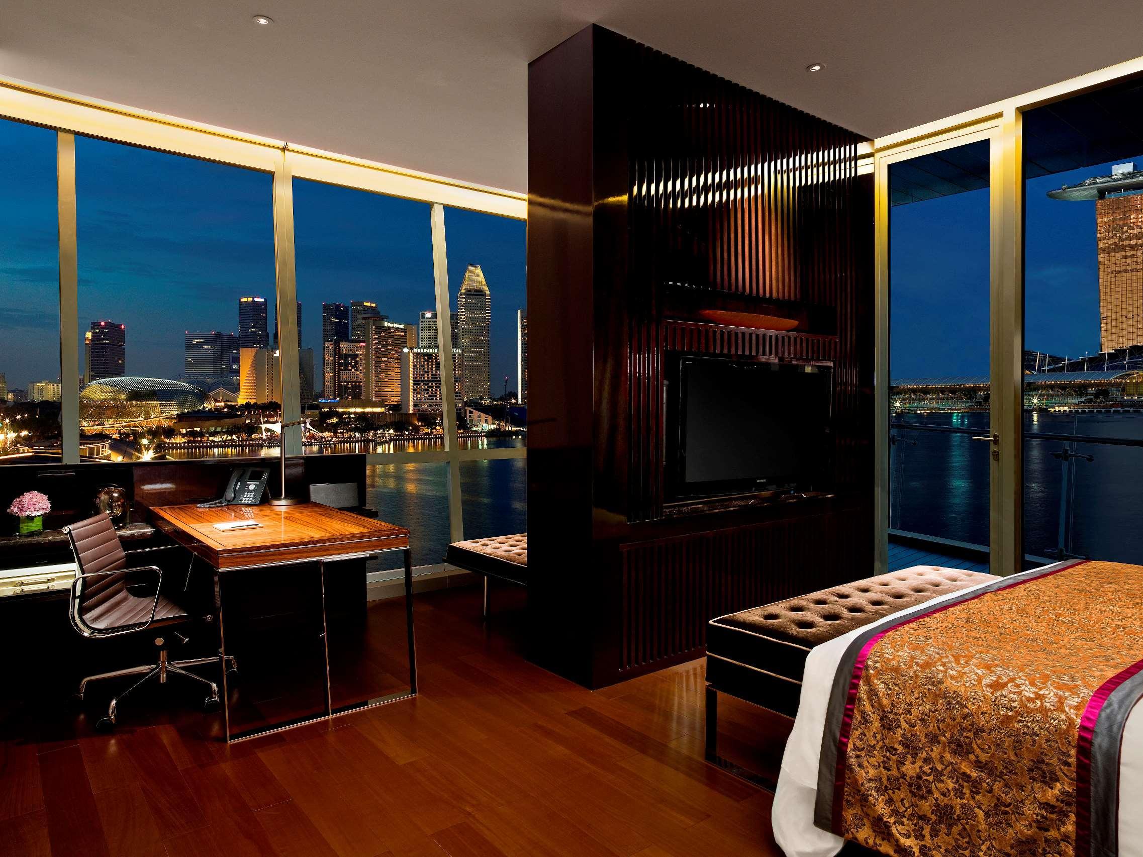 The Fullerton Bay Hotel Szingapúr Szoba fotó